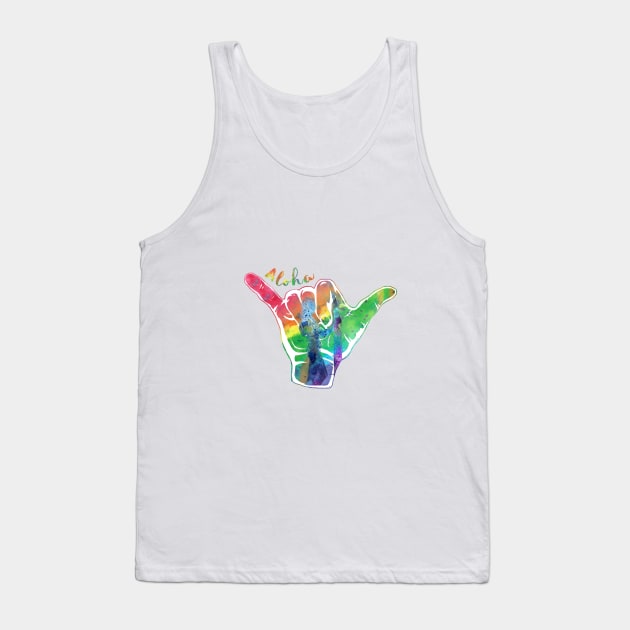 Shaka sign Tank Top by RosaliArt